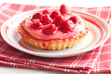 Image showing tasty strawberry pie
