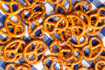 Image showing baked pretzels