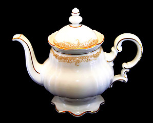 Image showing Expensive Porcelain Teaset - Teapot