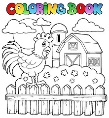 Image showing Coloring book bird image 3