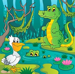 Image showing Swamp theme image 3