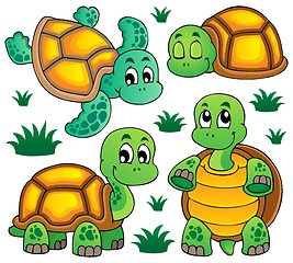 Image showing Image with turtle theme 1