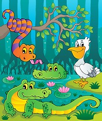 Image showing Swamp theme image 1