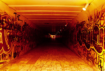 Image showing tunnel to hell