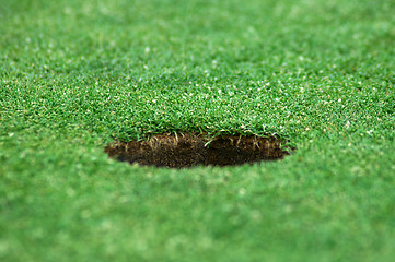 Image showing golf hole