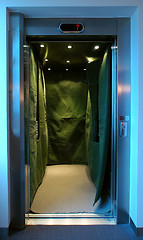 Image showing covered elevator