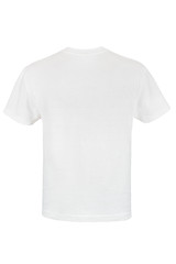 Image showing white T-shirt isolated on white background