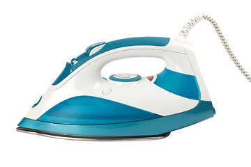 Image showing Steam iron isolated on white background