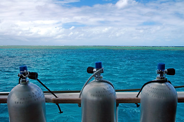 Image showing Reef diving