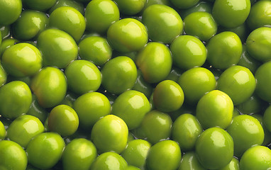 Image showing Green pea background