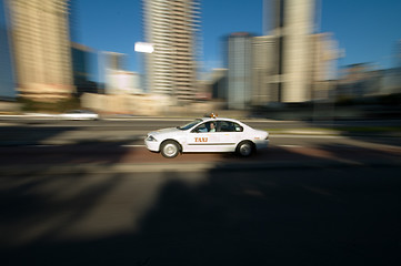 Image showing taxi in sydney