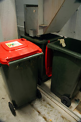 Image showing garbage room