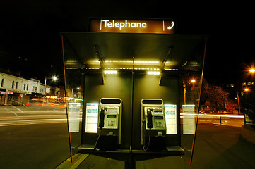 Image showing telephone booth