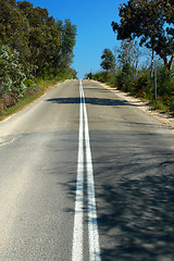 Image showing road to nowhere