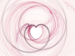 Image showing Swirling Heart