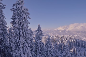 Image showing mountain winter landscape