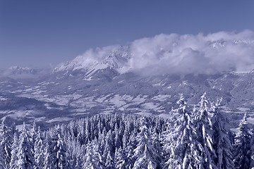 Image showing mountain winter landscape