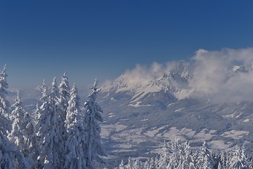 Image showing mountain winter landscape