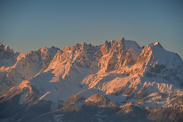 Image showing mountain winter landscape