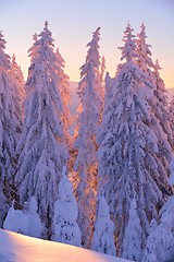 Image showing mountain winter landscape