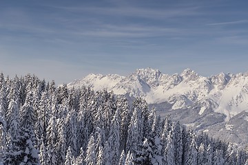 Image showing mountain winter landscape