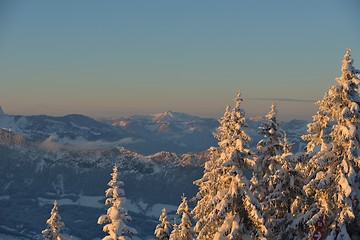 Image showing mountain winter landscape