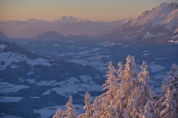 Image showing mountain winter landscape