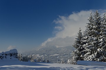 Image showing mountain winter landscape