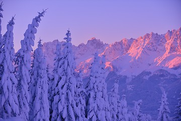 Image showing mountain winter landscape