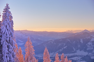 Image showing mountain winter landscape