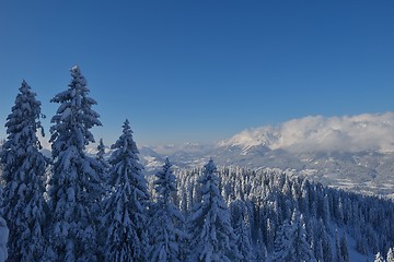 Image showing mountain winter landscape