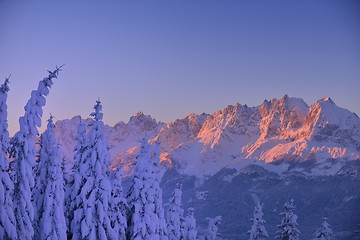 Image showing mountain winter landscape