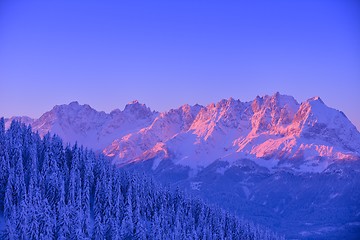 Image showing mountain winter landscape