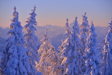 Image showing mountain winter landscape