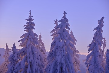 Image showing mountain winter landscape