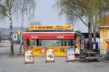 Image showing Kebab kiosk