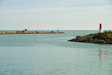 Image showing Flowing towards the sea