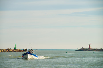 Image showing Guardamar fishing harbor