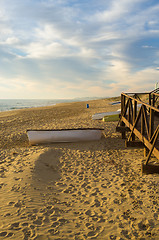 Image showing Mediterranean beach