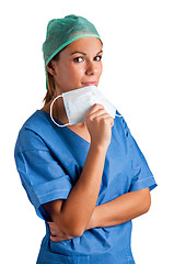 Image showing Female Surgeon