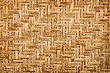 Image showing Background - bamboo weaving