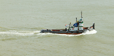 Image showing Old tugboat 