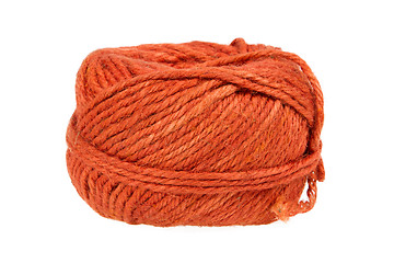 Image showing Knitting yarn isolated on a white background