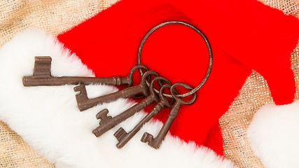 Image showing Santa's keys