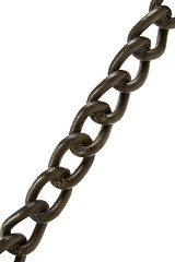 Image showing Black chain isolated