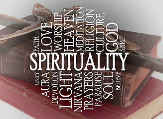 Image showing Spirituality word cloud