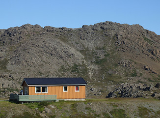 Image showing Mountain lodge - holiday place