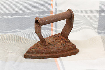 Image showing Old iron isolated