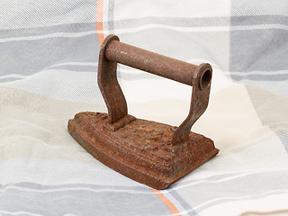 Image showing Old iron isolated