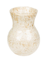 Image showing Old vase from clay, the handwork